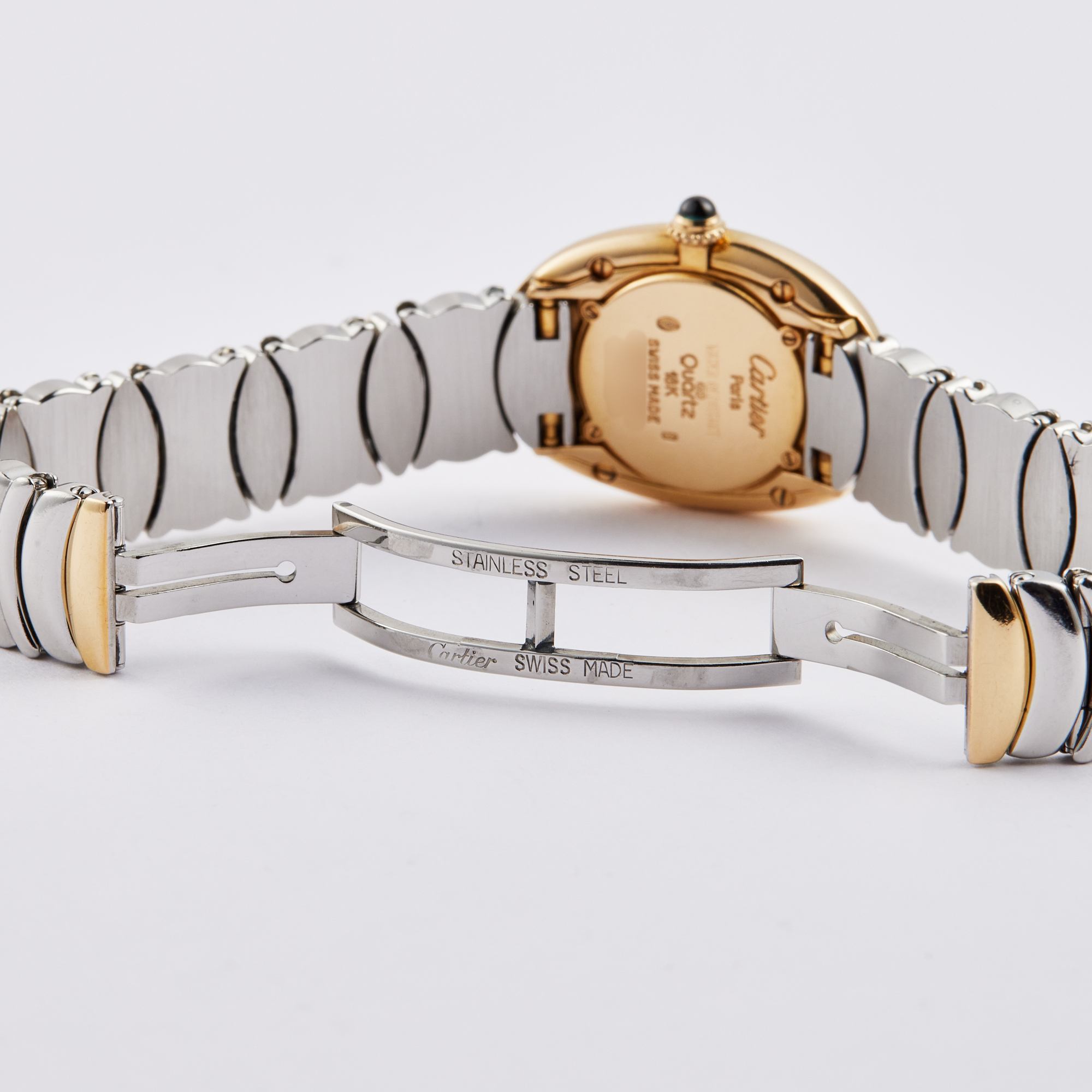 Baignoire de Cartier Yellow Gold & Steel White Dial 22mm Product Image 7