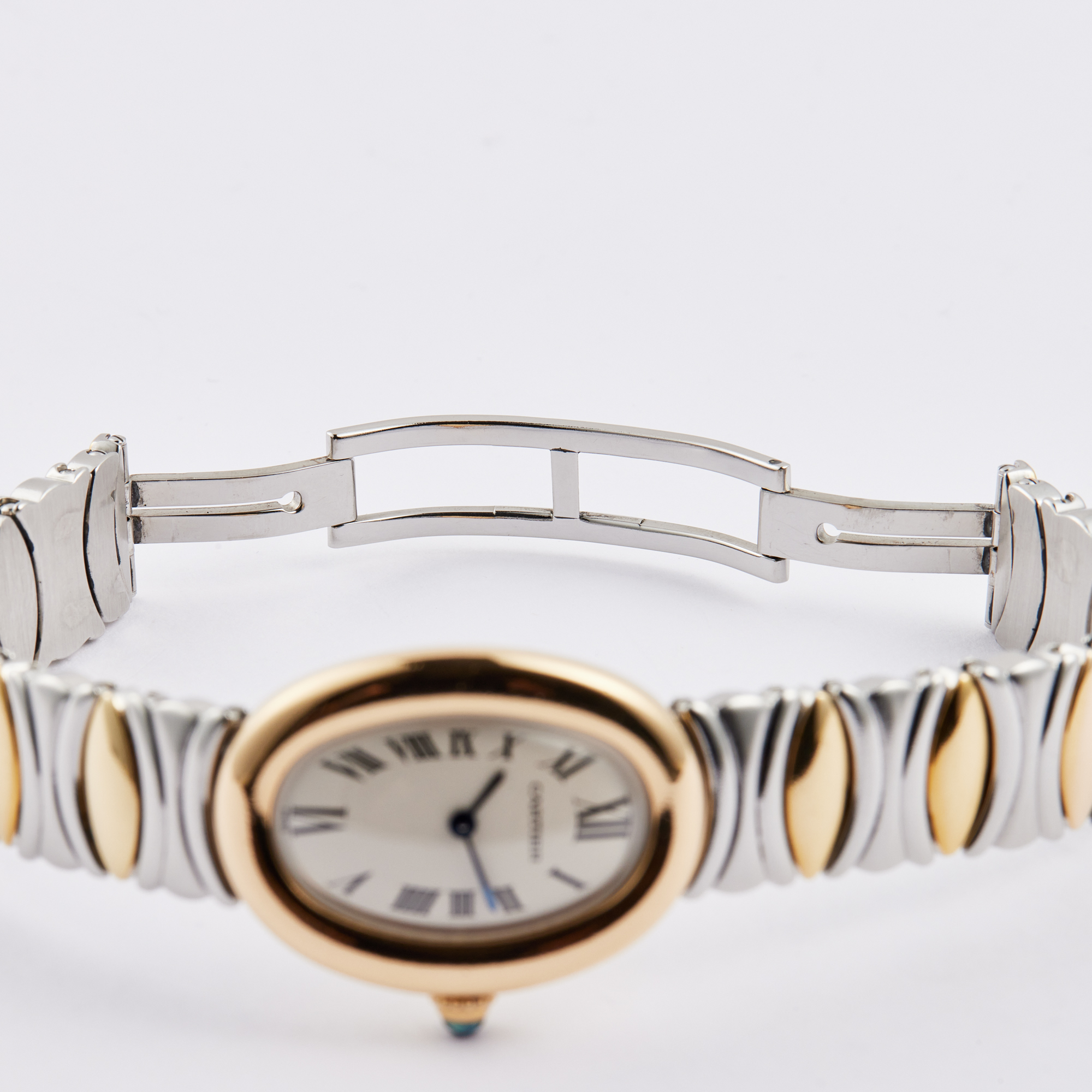 Baignoire de Cartier Yellow Gold & Steel White Dial 22mm Product Image 8