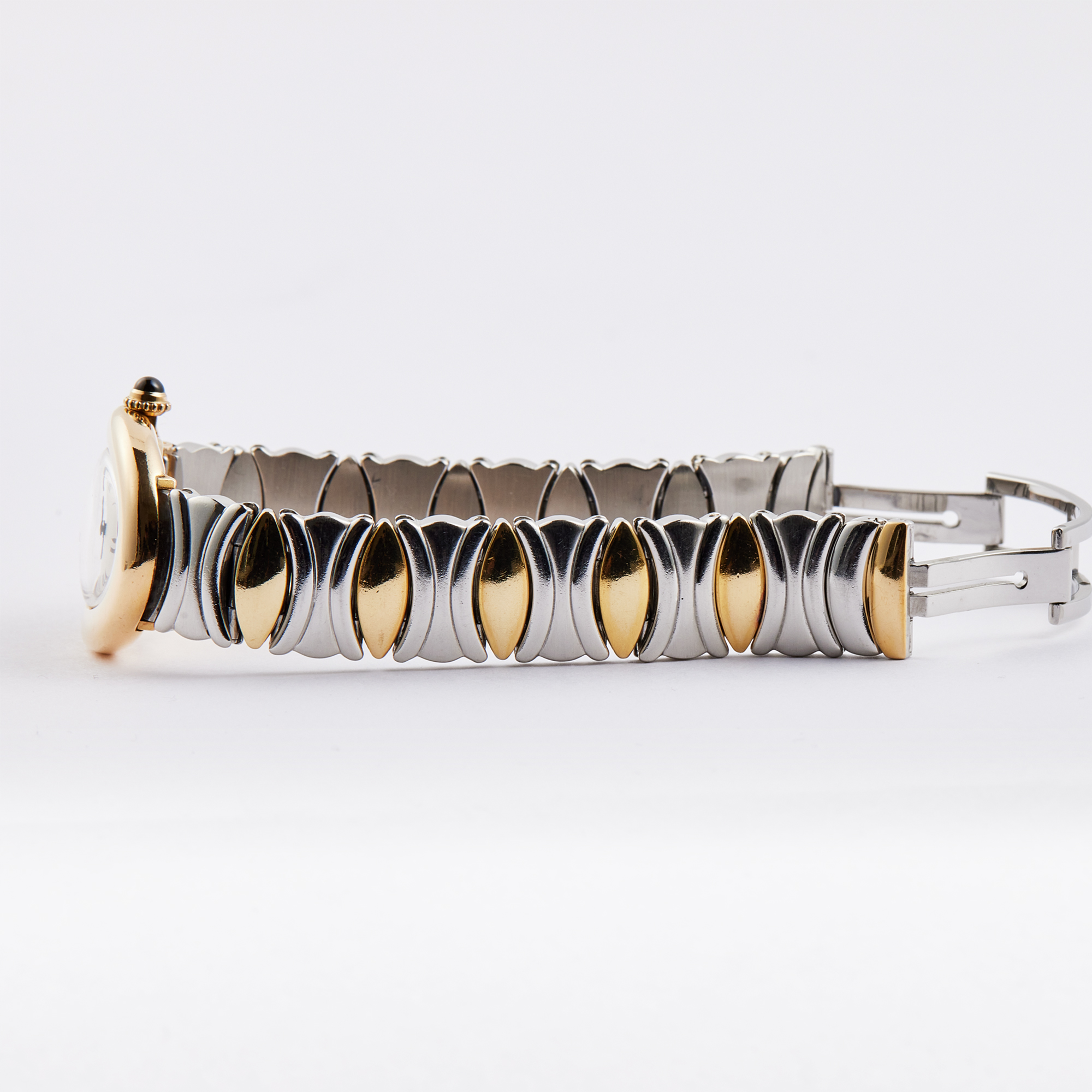 Baignoire de Cartier Yellow Gold & Steel White Dial 22mm Product Image 10