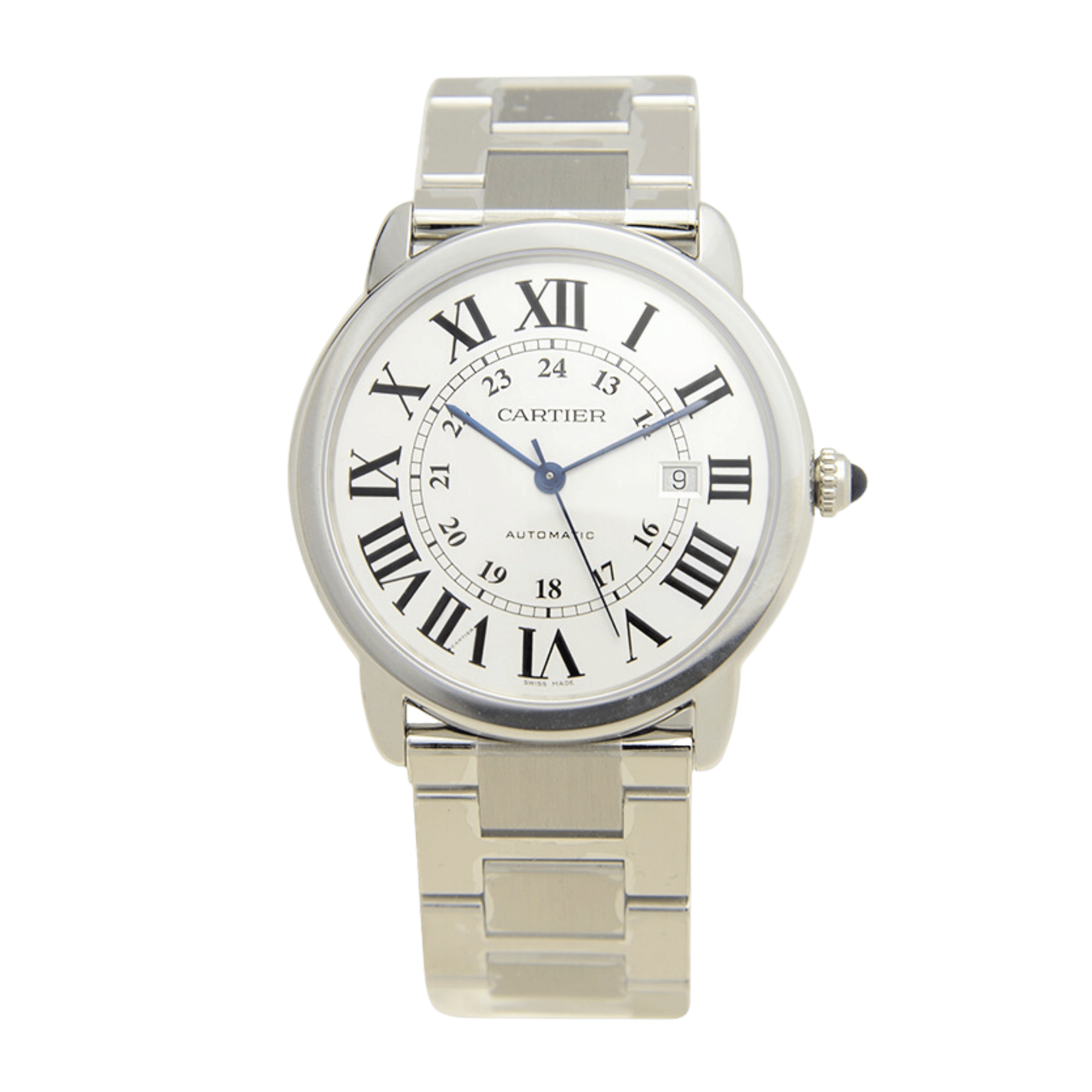 Ronde de Cartier Steel White Dial 42mm Product Image
