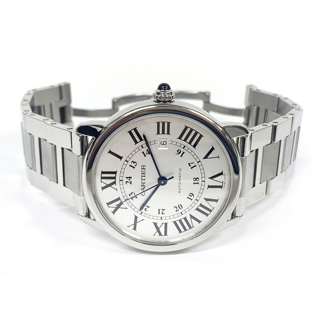 Ronde de Cartier Steel White Dial 42mm Product Image 2