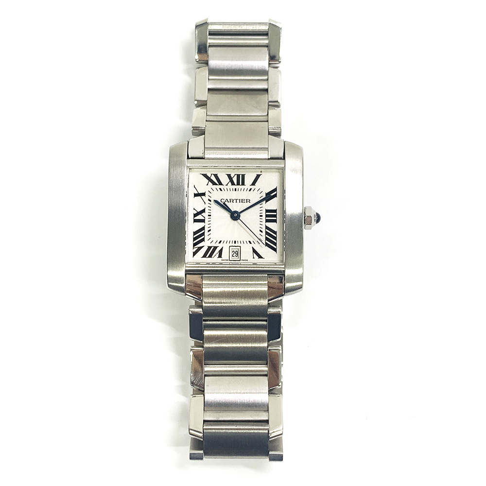 Tank Française Steel Silver Dial 28mm Product Image 1