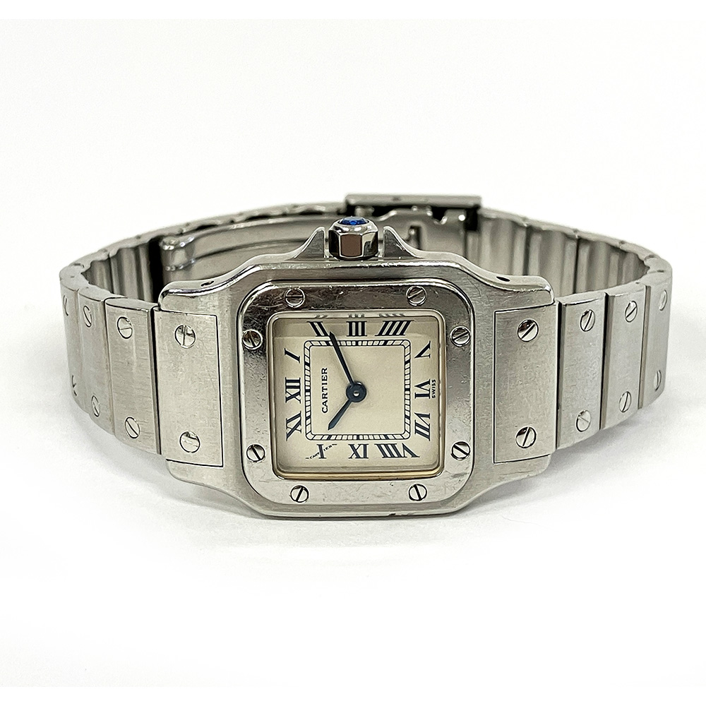 Santos Galbee Steel Silver Dial 24mm Product Image 2