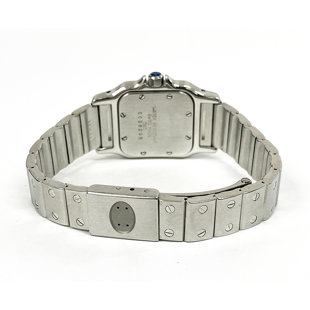 Santos Galbee Steel Silver Dial 24mm Product Image 3