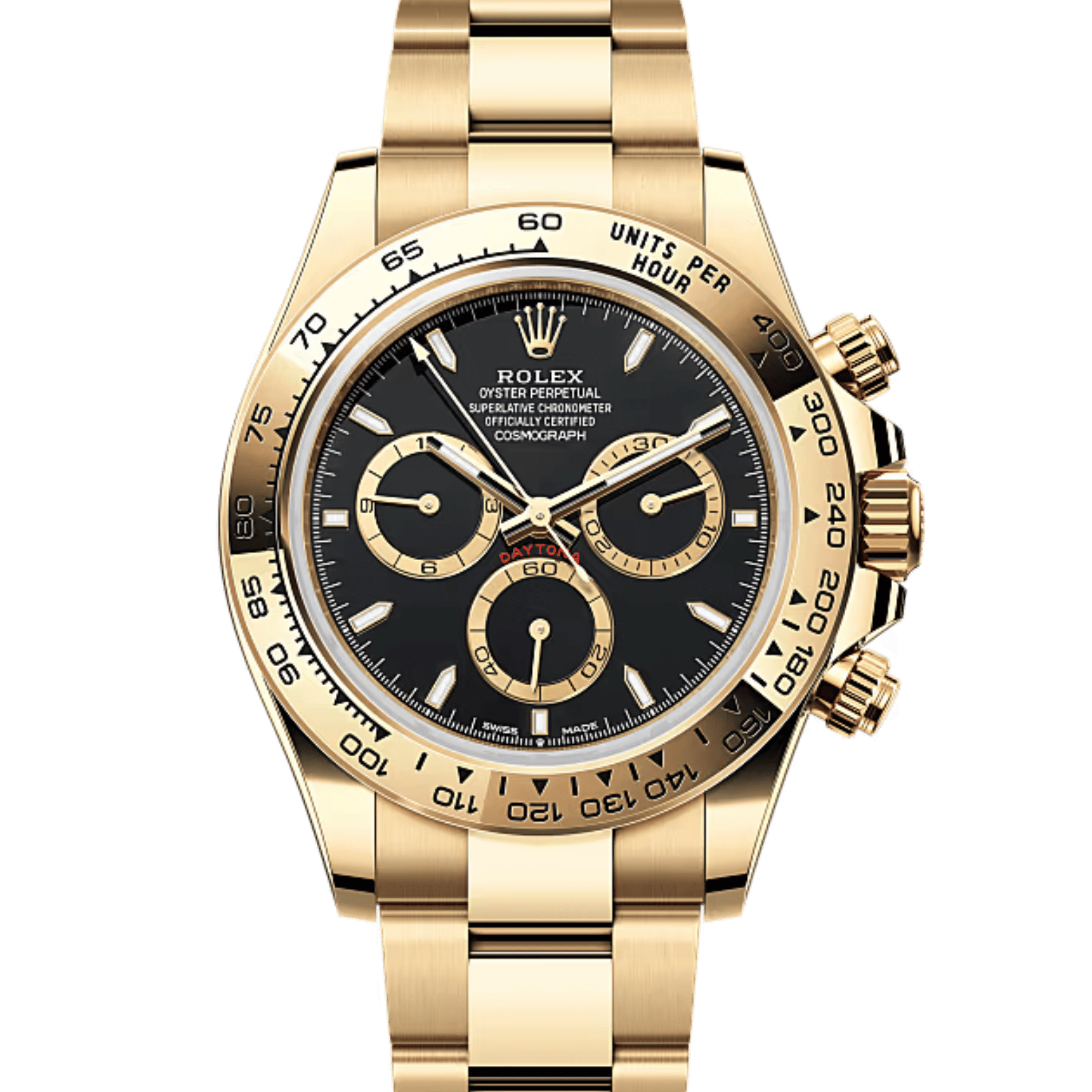 Daytona Yellow Gold Black Dial 40mm Product Image 1