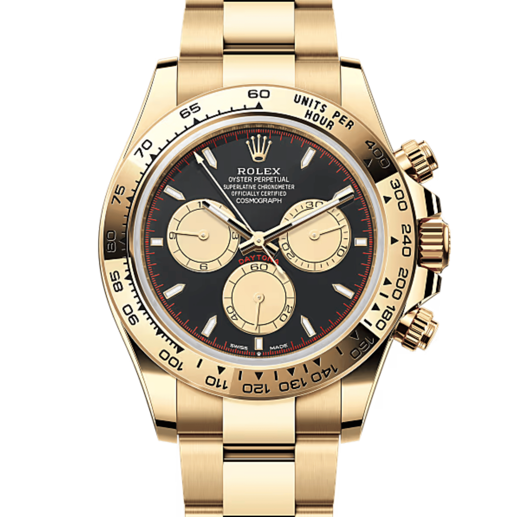 Daytona Yellow Gold Black Dial 40mm Product Image 1