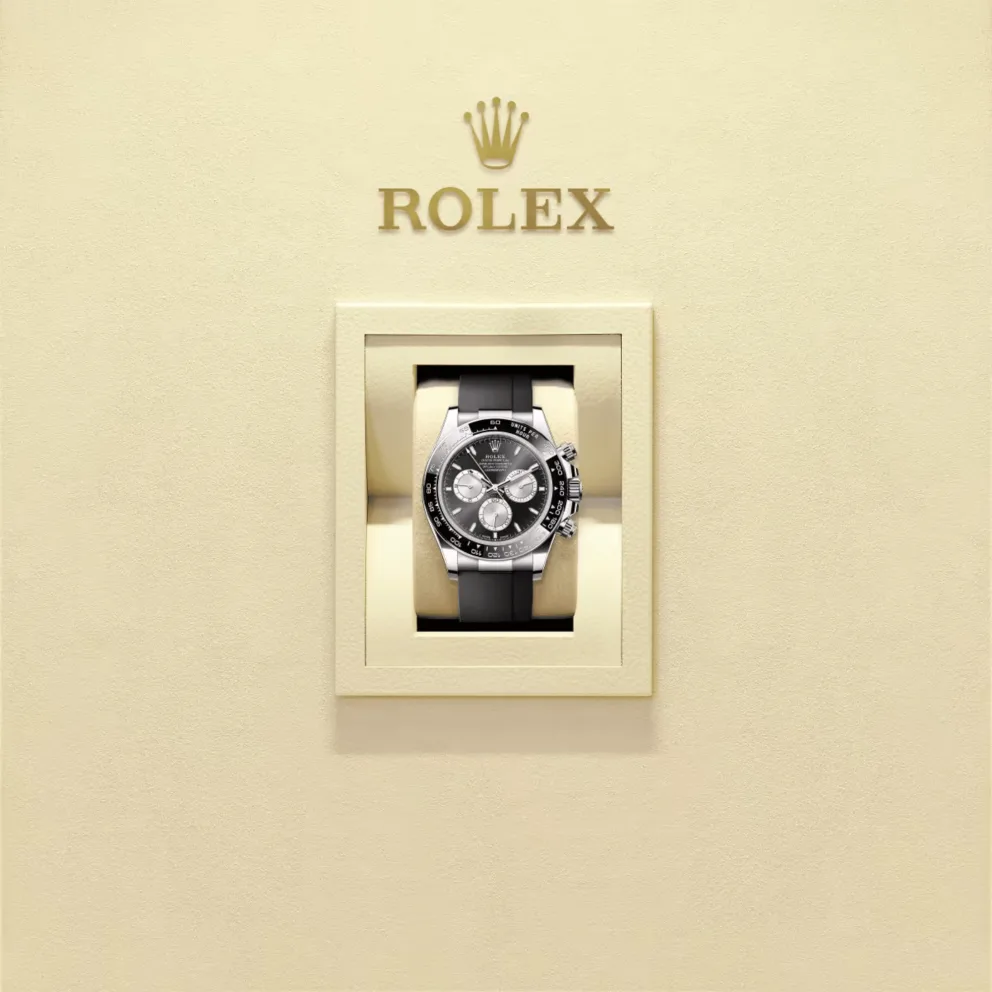 Daytona White Gold Oysterflex Black Dial 40mm Product Image 5
