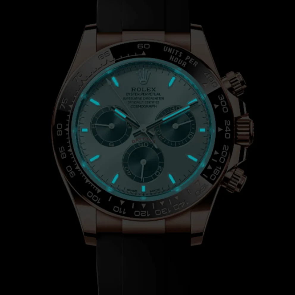 Daytona Rose Gold Oysterflex Pink Dial 40mm Product Image 2