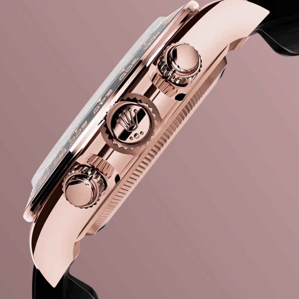 Daytona Rose Gold Oysterflex Pink Dial 40mm Product Image 4
