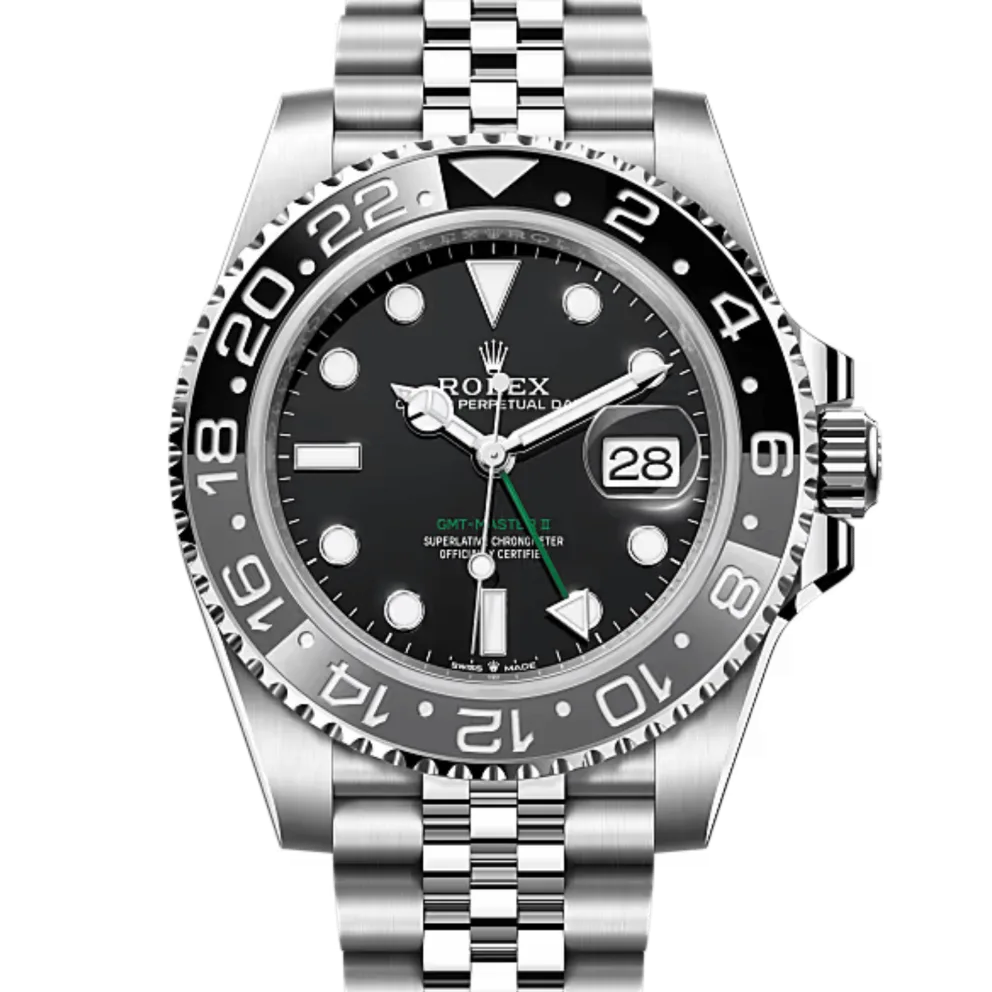 GMT-Master II "Bruce Wayne" Steel Jubilee Black Dial 40mm Product Image 1