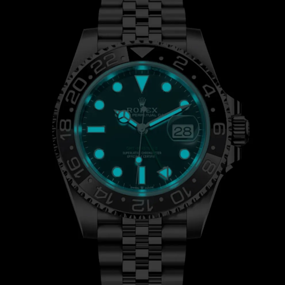 GMT-Master II "Bruce Wayne" Steel Jubilee Black Dial 40mm Product Image 2