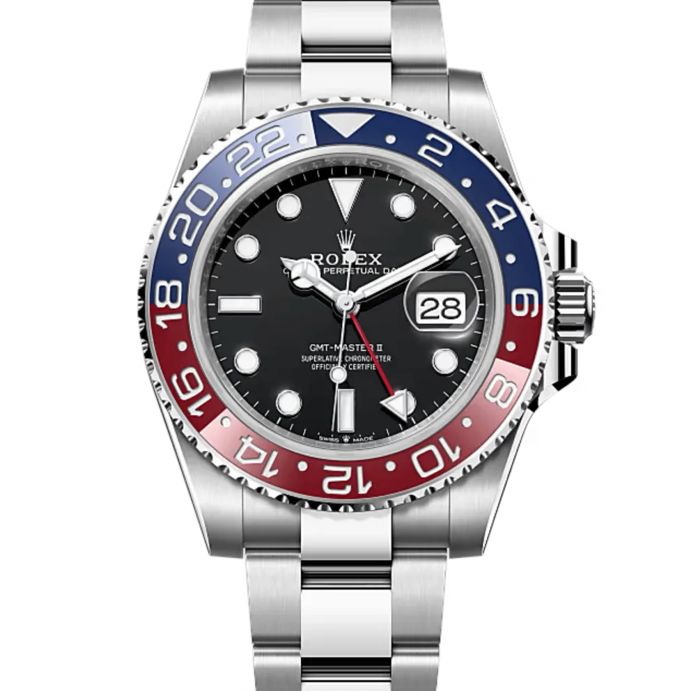 GMT-Master II Steel Black Dial "Pepsi" 40mm Product Image 1
