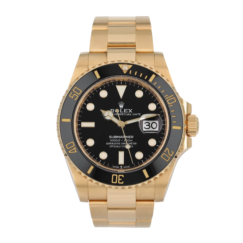 Submariner Date Yellow Gold Black Dial 41mm Product Image 1