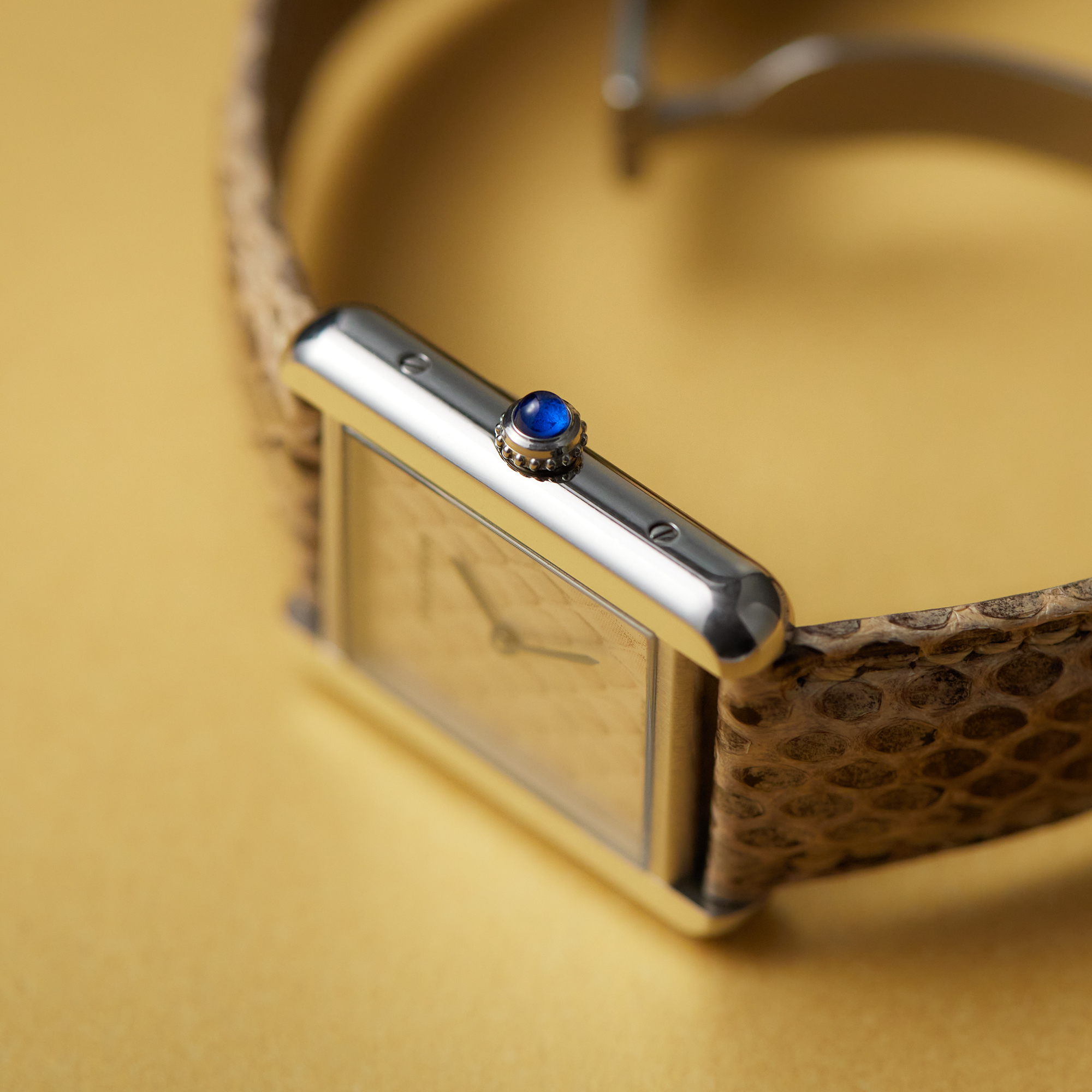 Tank Solo Steel Snake Beige Dial 23mm Product Image