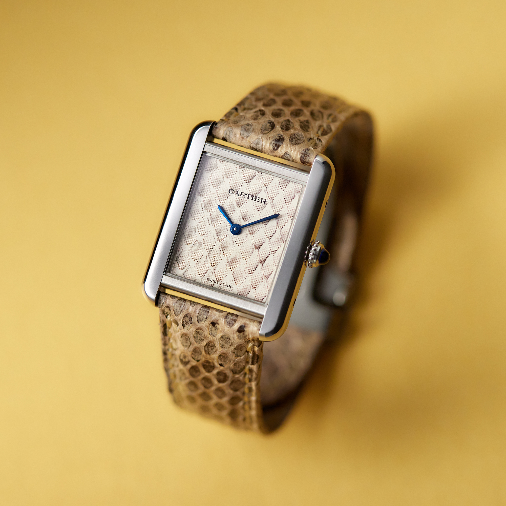 Tank Solo Steel Snake Beige Dial 23mm Product Image