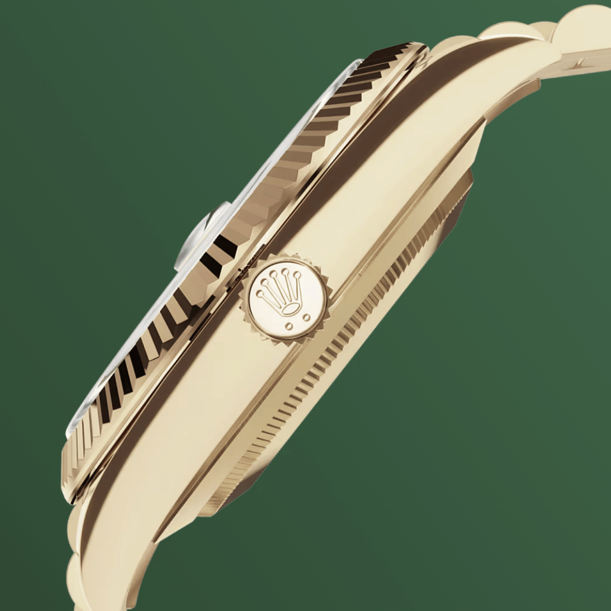 Day-Date Yellow Gold Green Dial 40mm Product Image 3