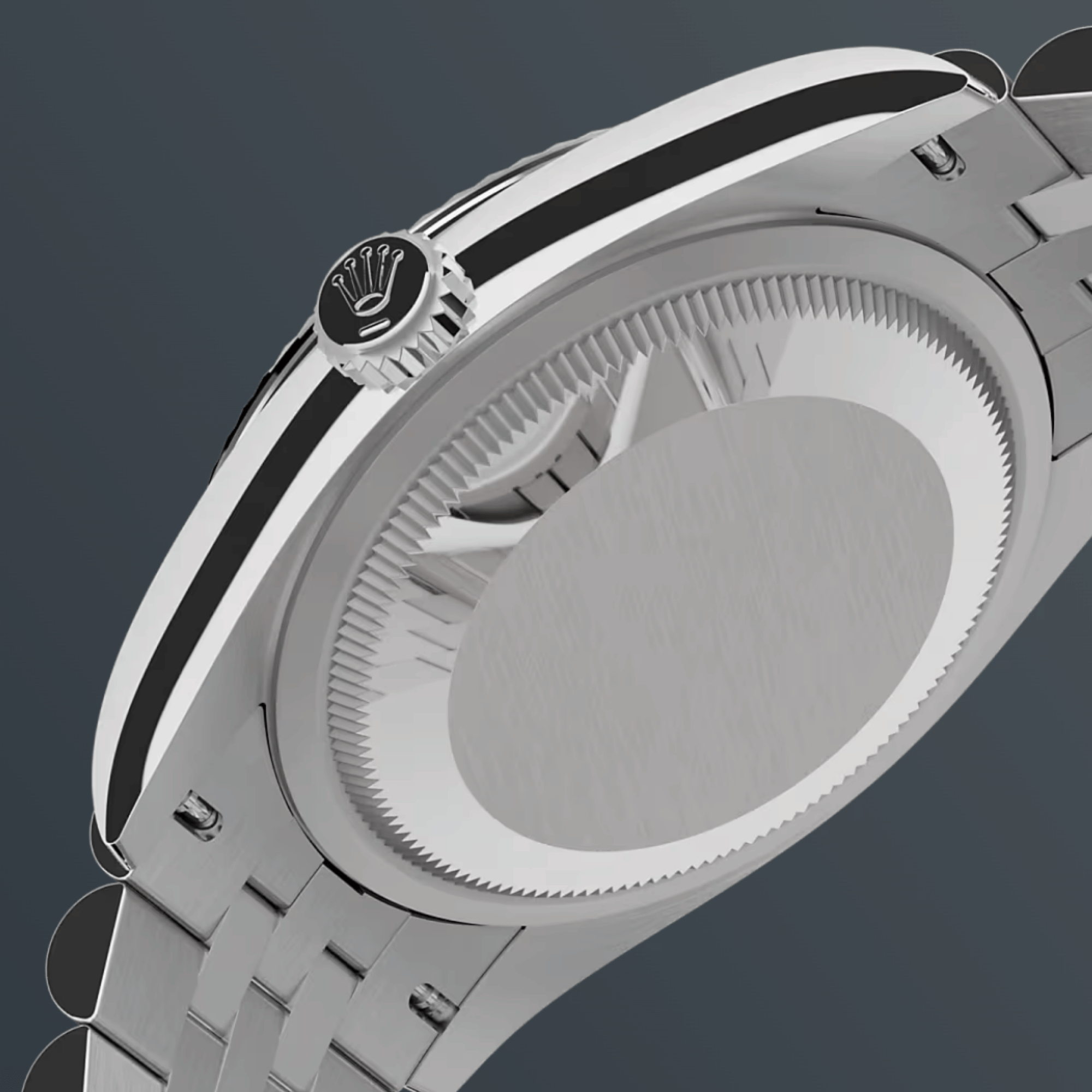 Datejust "Wimbledon" Steel Jubilee Grey Dial 36mm Product Image 3