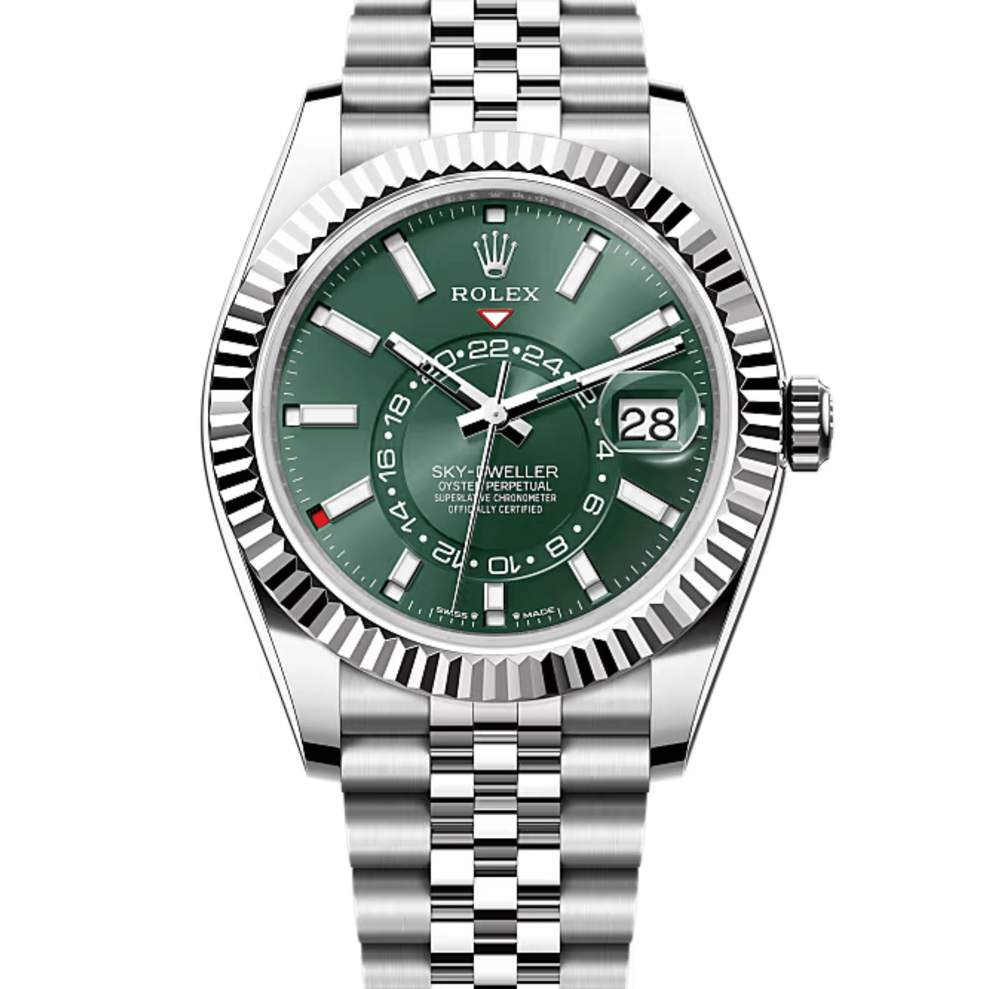 Sky-Dweller Steel Jubilee Green Dial 42mm Product Image 1