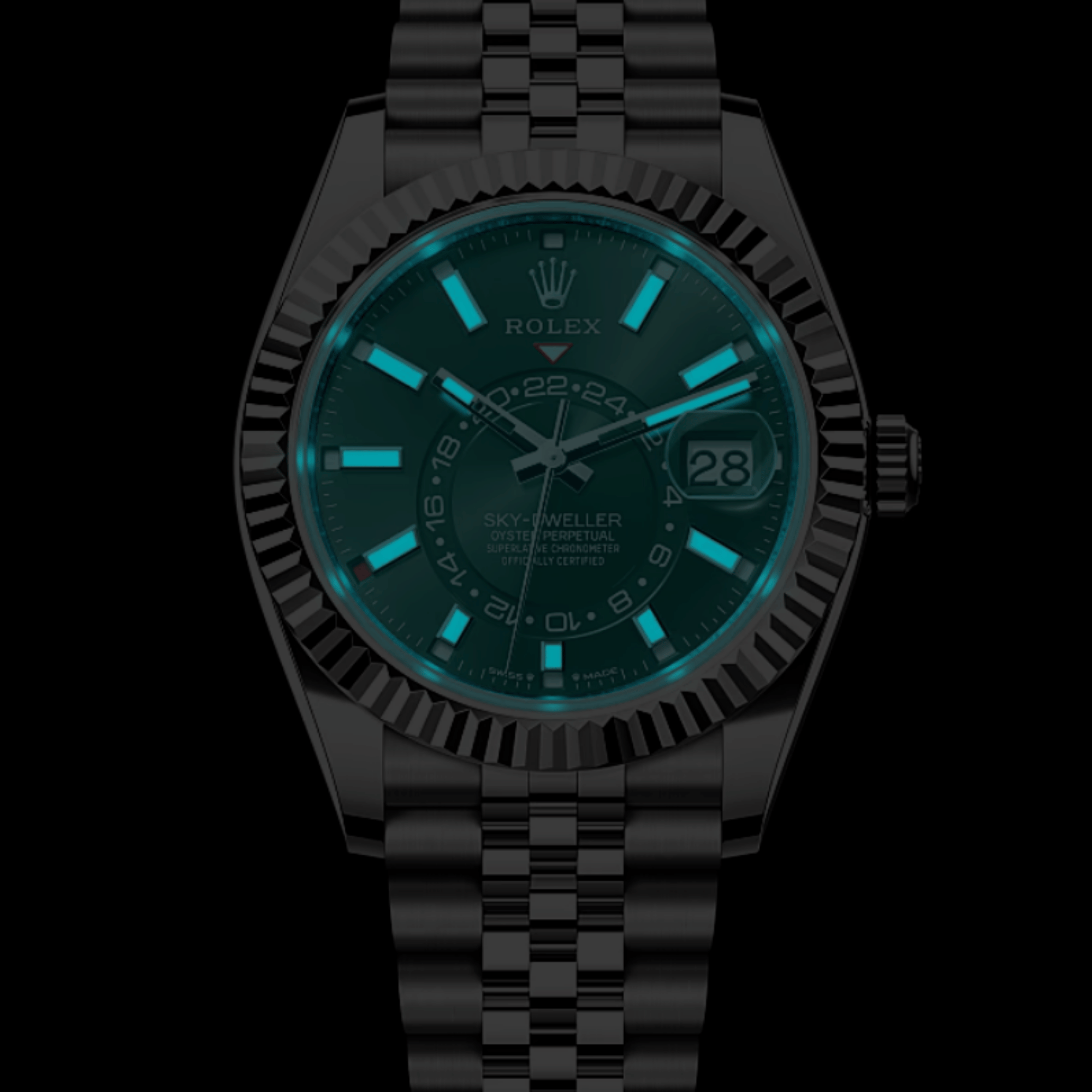 Sky-Dweller Steel Jubilee Green Dial 42mm Product Image 2