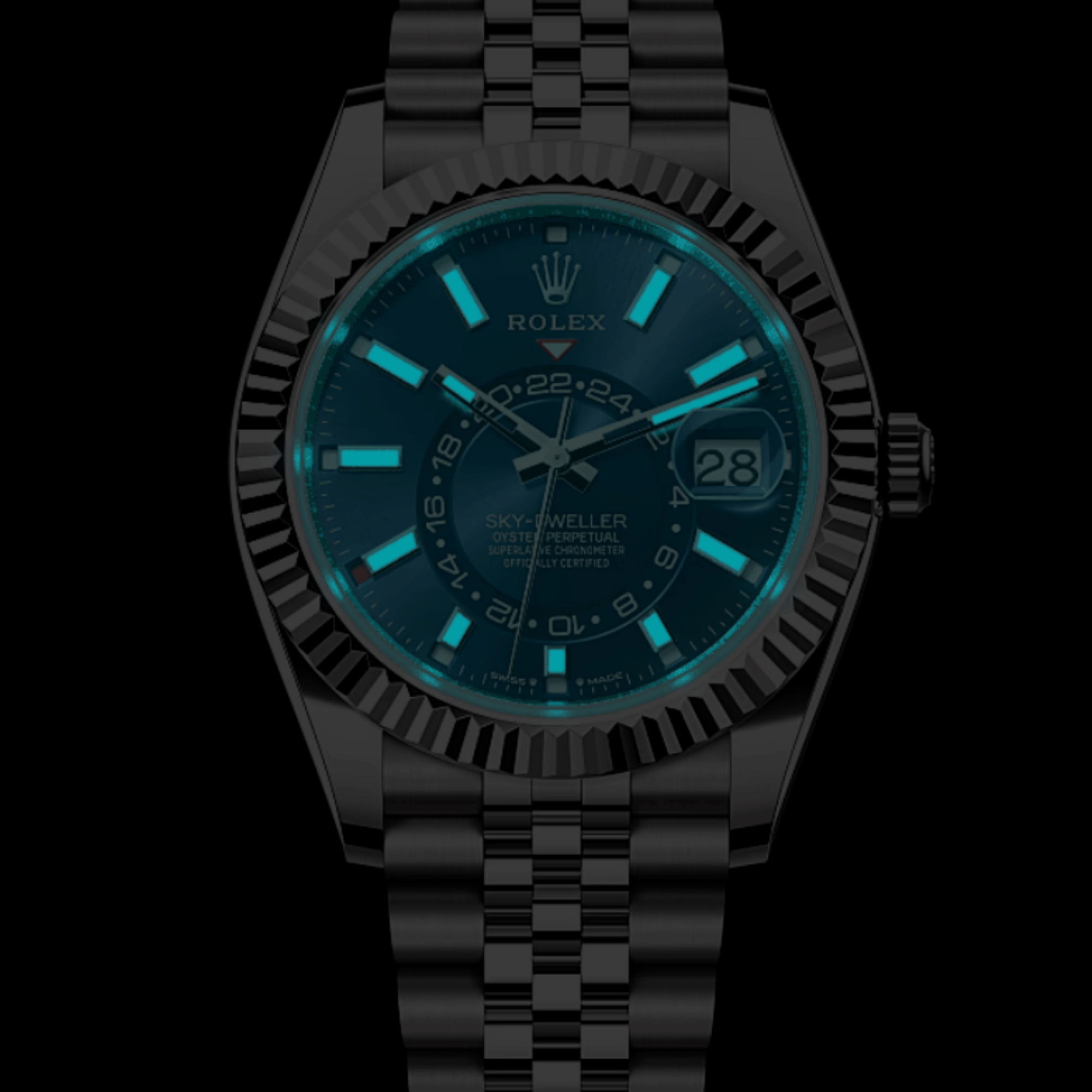 Sky-Dweller Steel Jubilee Blue Dial 42mm Product Image 2