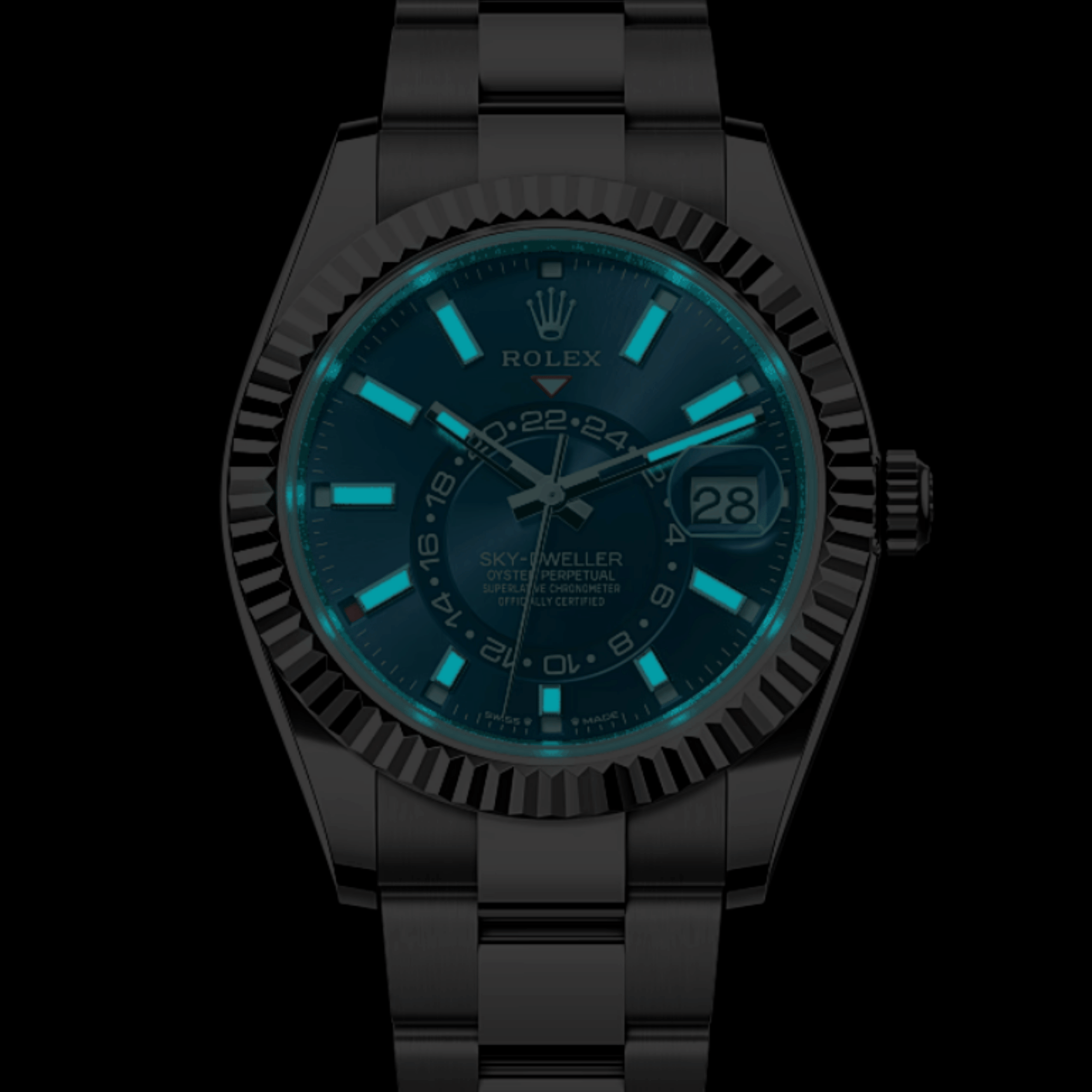 Sky-Dweller Steel Blue DIal 42mm Product Image 2