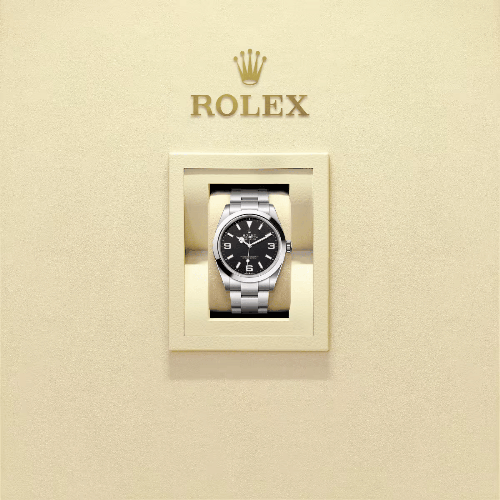 Explorer Steel Black Dial 40mm Product Image 5