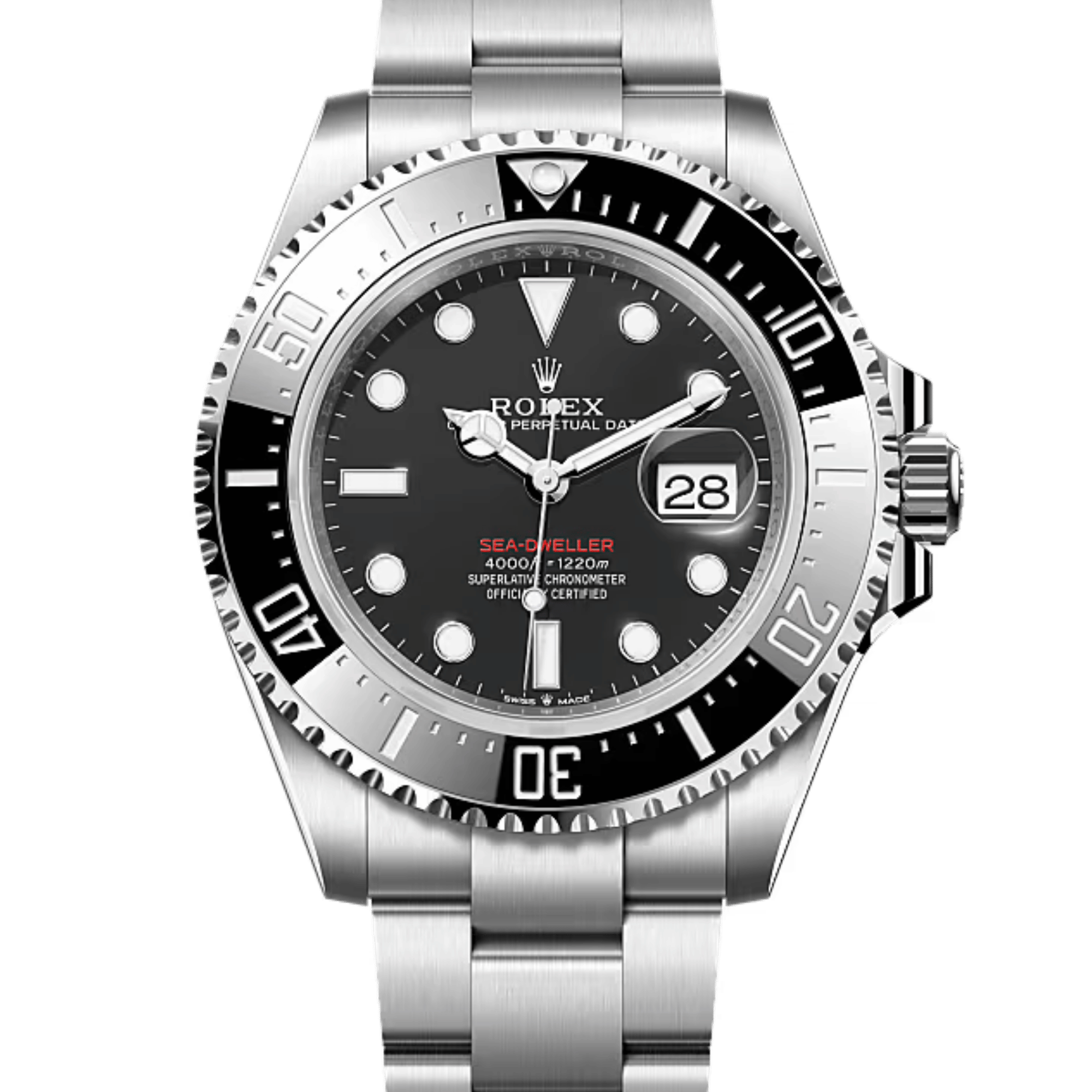 Sea-Dweller Steel Black Dial 43mm Product Image 1