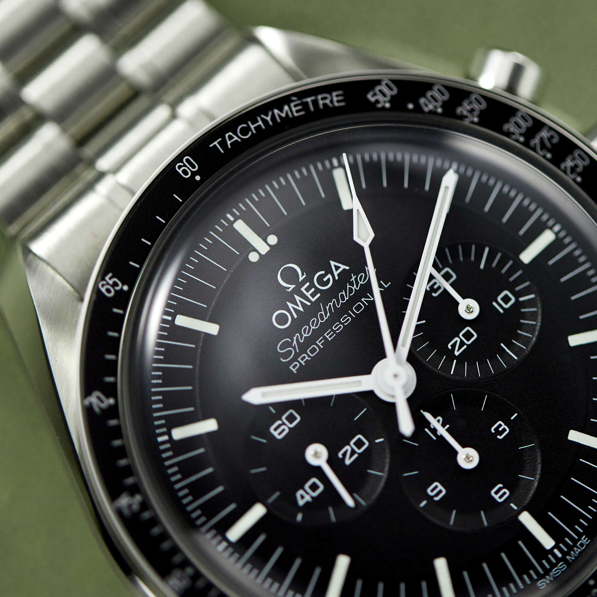 Speedmaster "Khanjar" Steel Black Dial 42mm Product Image