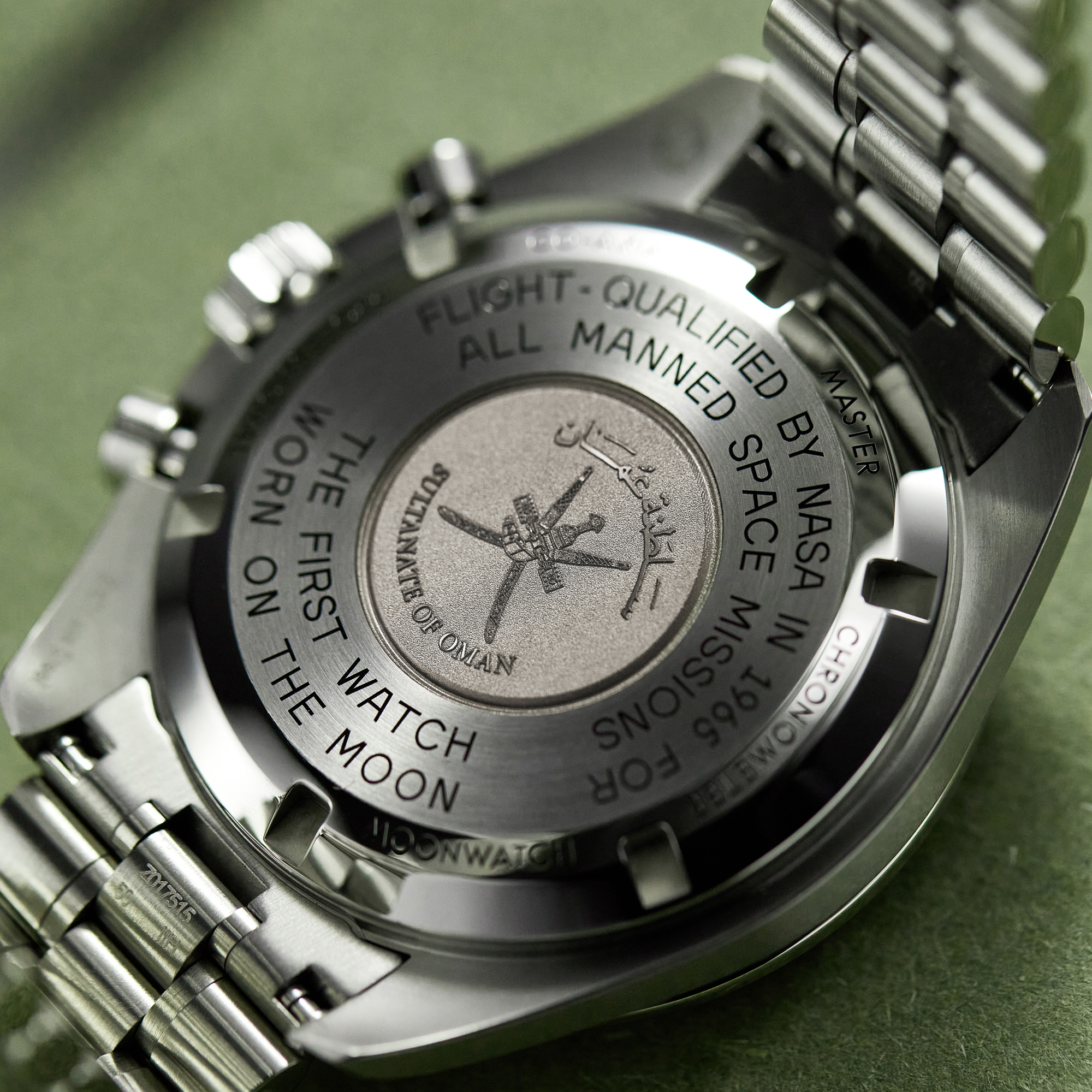Speedmaster "Khanjar" Steel Black Dial 42mm Product Image