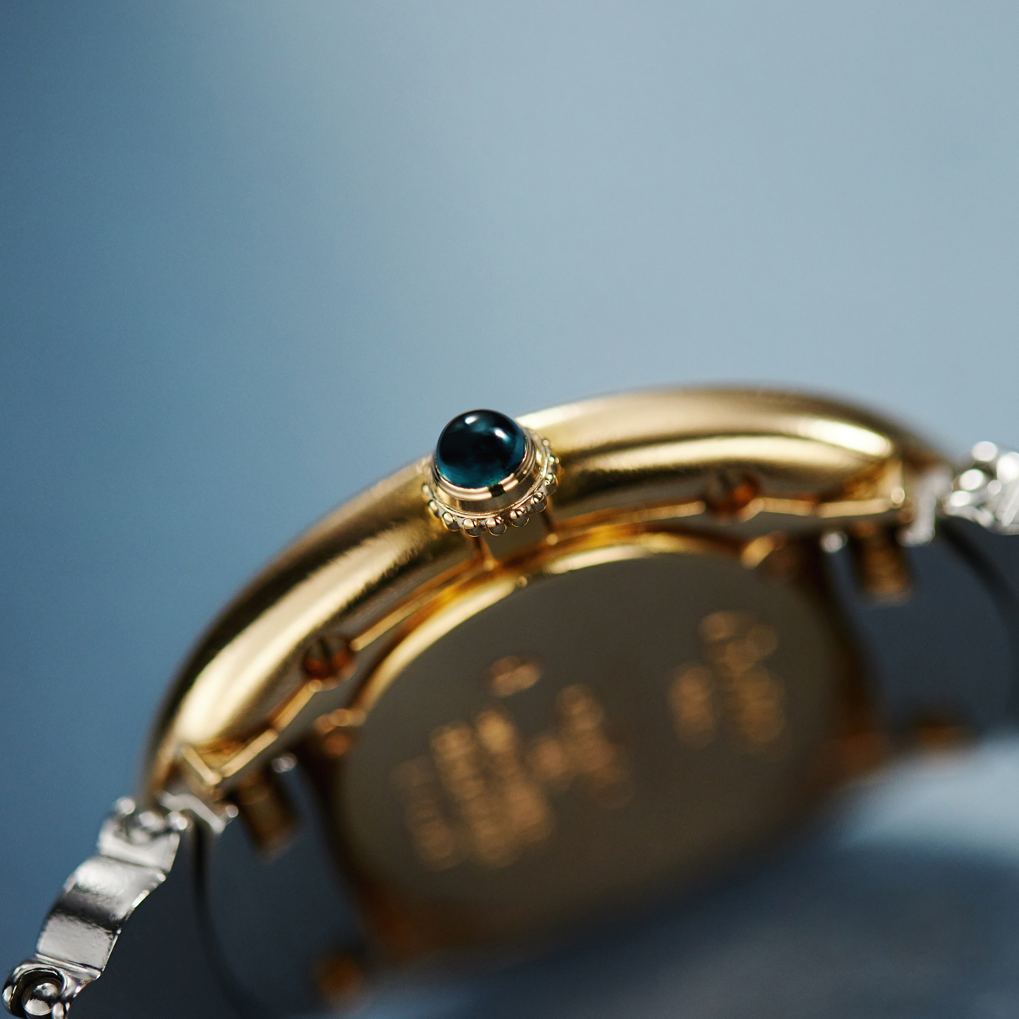 Baignoire de Cartier Yellow Gold & Steel White Dial 22mm Product Image