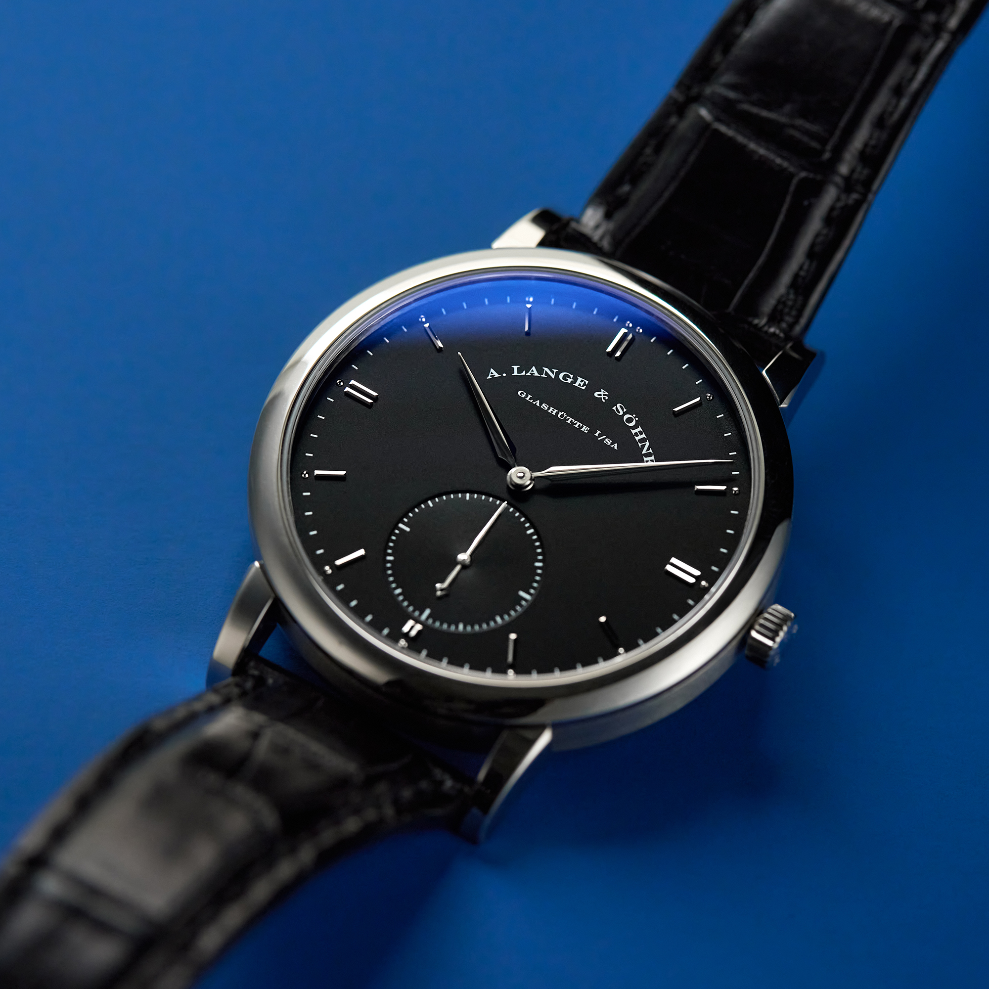 Grand Saxonia White Gold Black Dial 40mm Product Image