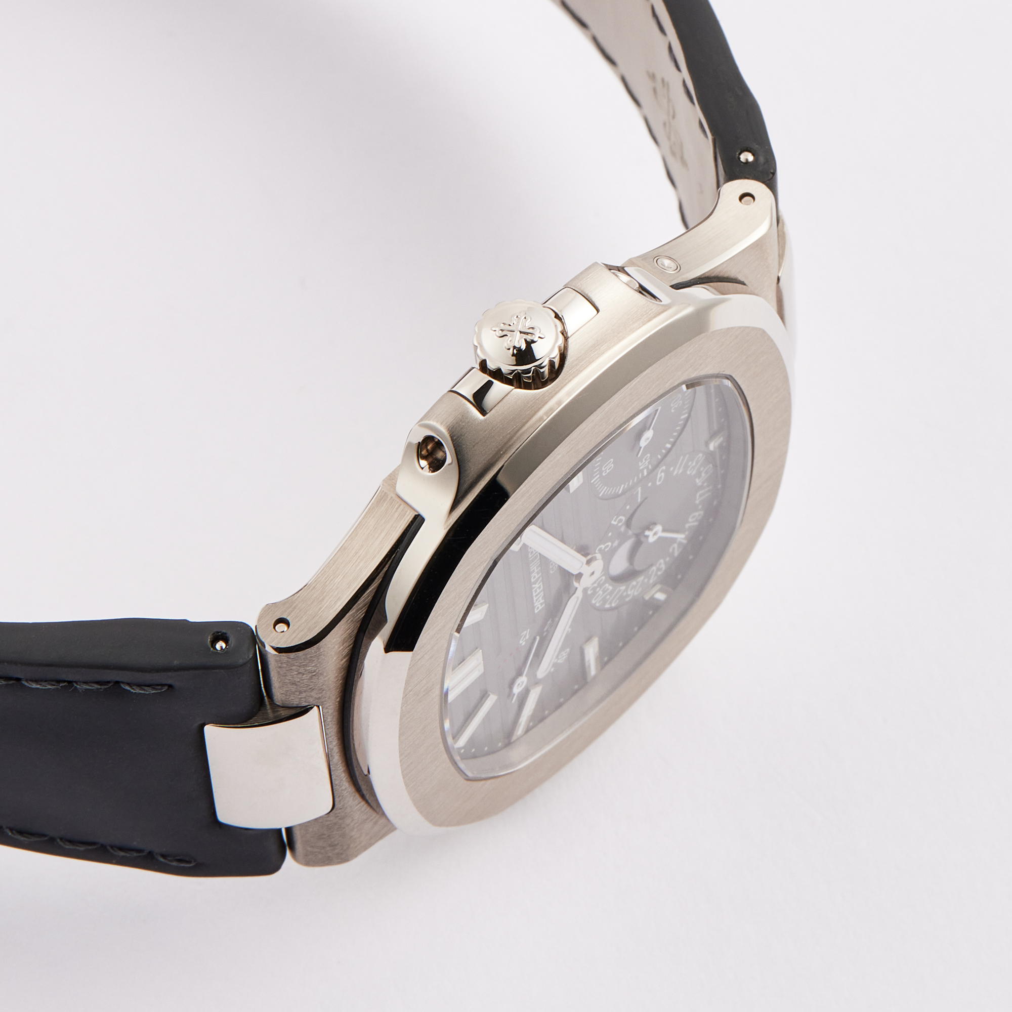 Nautilus Moonphase White Gold Grey Dial 40mm Product Image 3