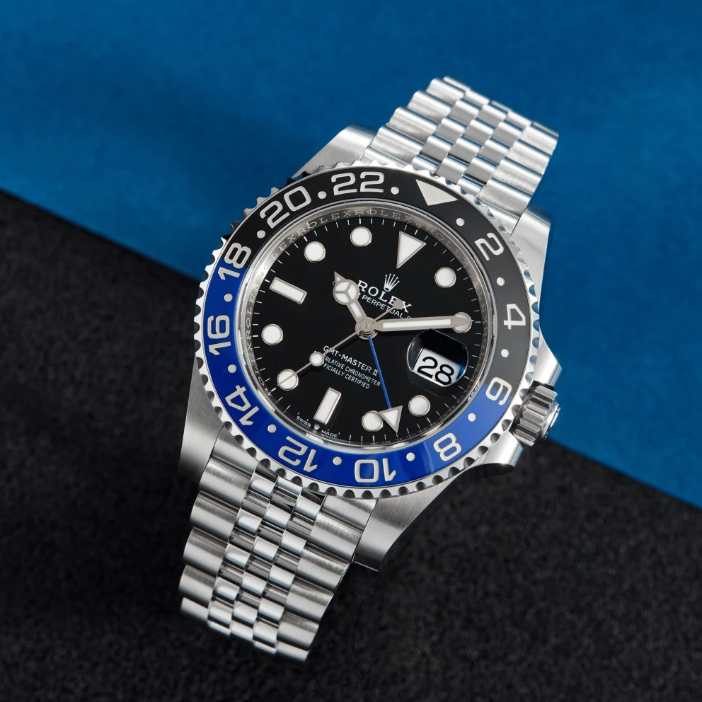 GMT-Master II Steel Jubilee Black Dial "Batgirl" 40mm Product Image 3