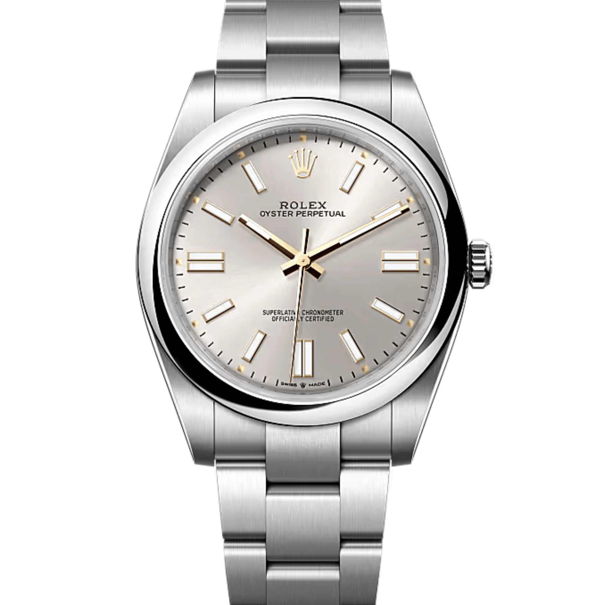 Oyster Perpetual Steel Silver Dial 41mm Product Image 1