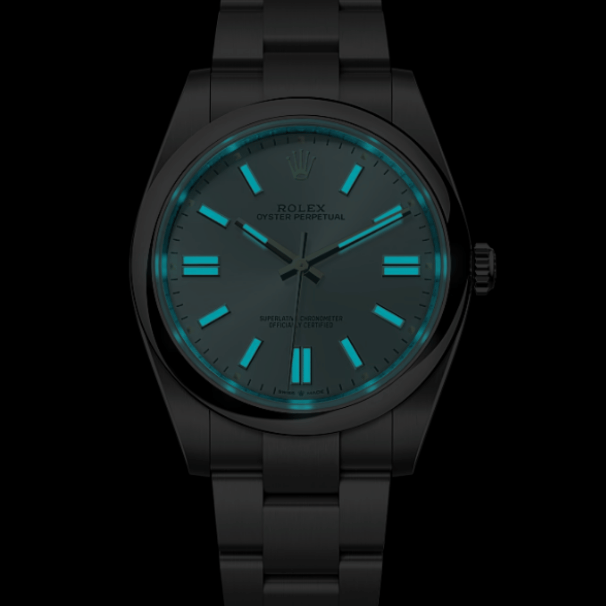 Oyster Perpetual Steel Silver Dial 41mm Product Image 2