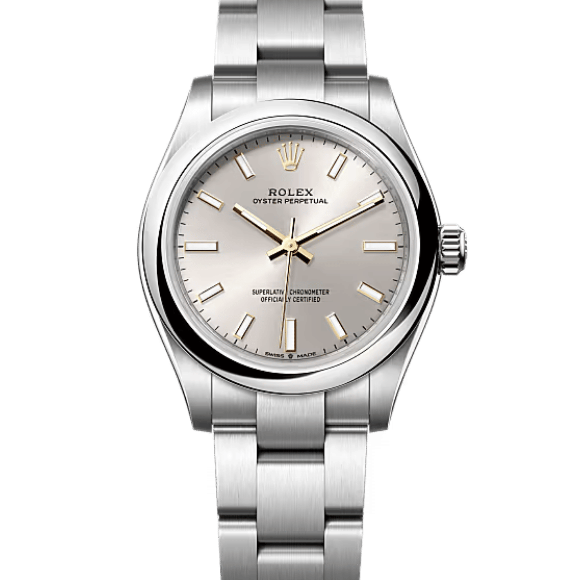 Oyster Perpetual Steel Silver Dial 31mm Product Image 1