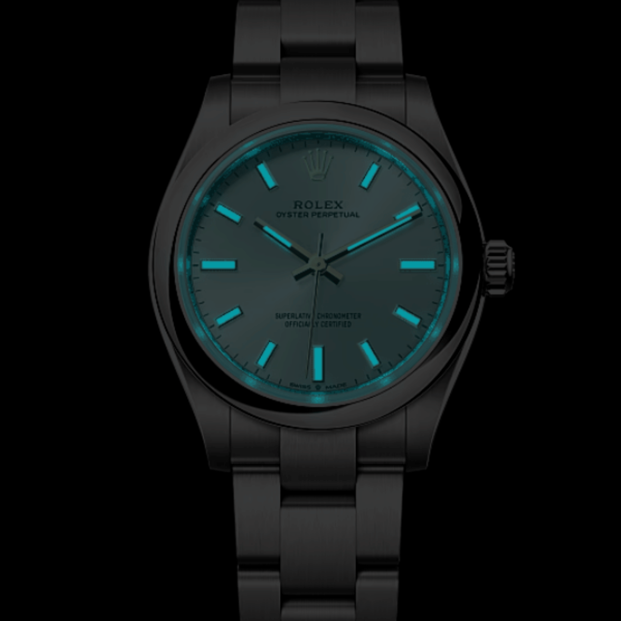 Oyster Perpetual Steel Silver Dial 31mm Product Image 2
