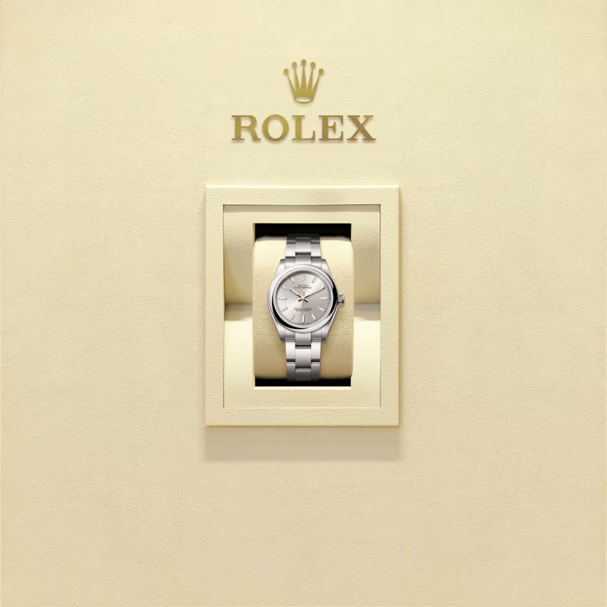 Oyster Perpetual Steel Silver Dial 31mm Product Image 5