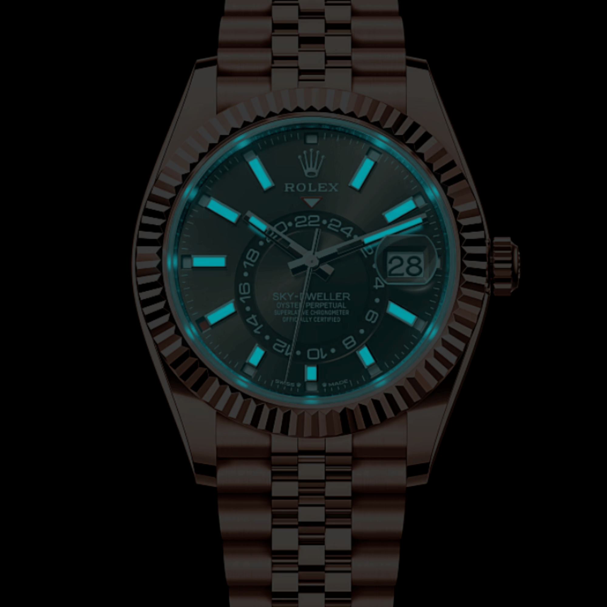 Sky-Dweller Rose Gold Jubilee Brown Dial 42mm Product Image 2