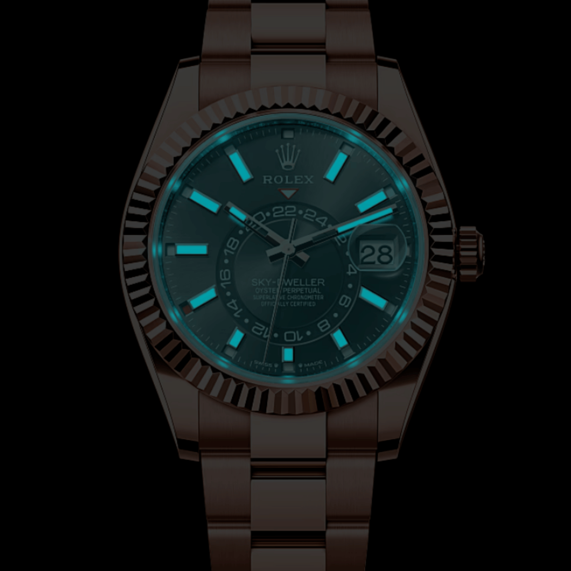 Sky-Dweller Rose Gold Grey Dial 42mm Product Image 2