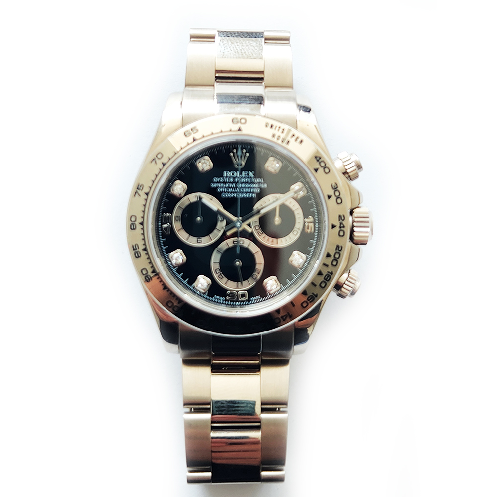 Daytona White Gold Black Dial 40mm Product Image 1
