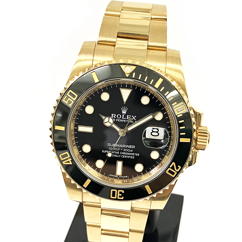 Submariner Date Yellow Gold Black Dial 40mm Product Image 3