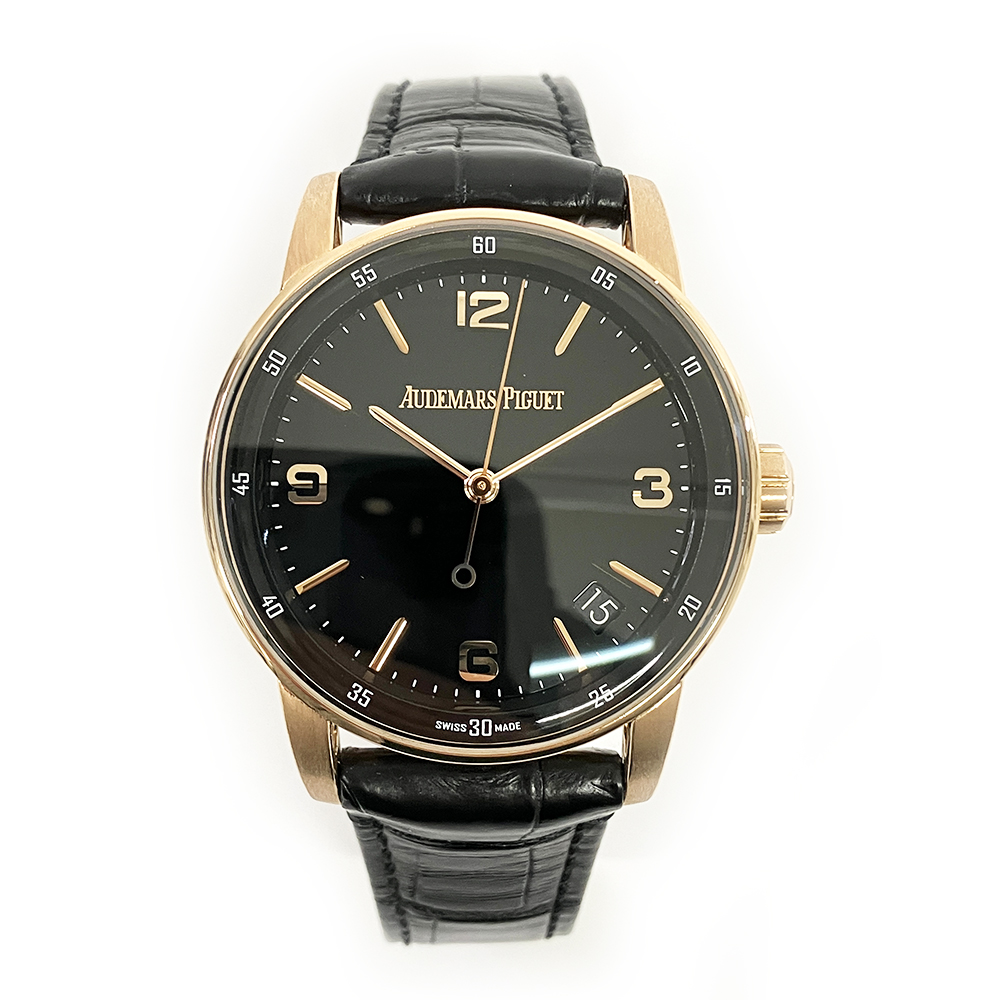 Code 11.59 Rose Gold Black Dial 41mm Product Image 1