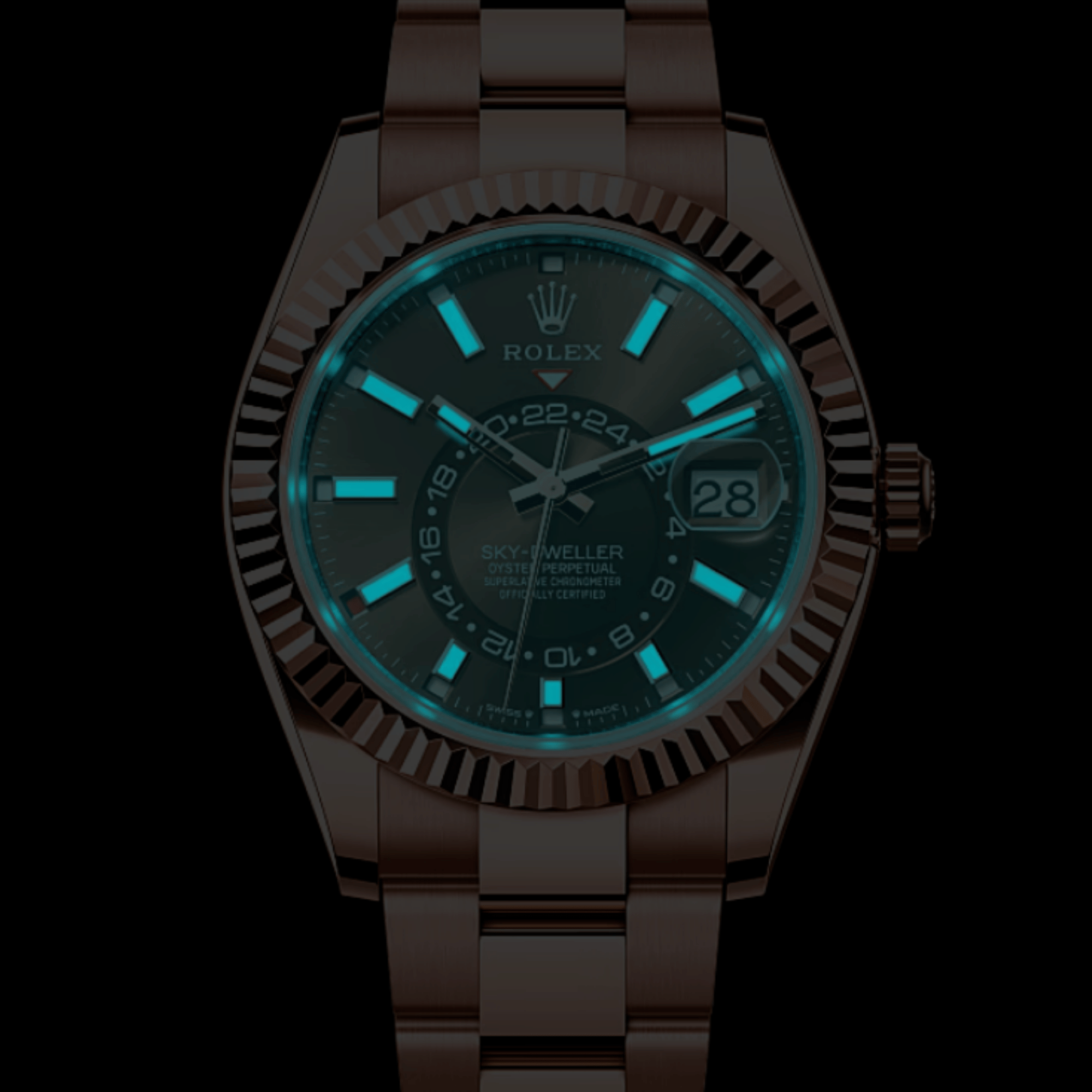 Sky-Dweller Rose Gold Brown Dial 42mm Product Image 2