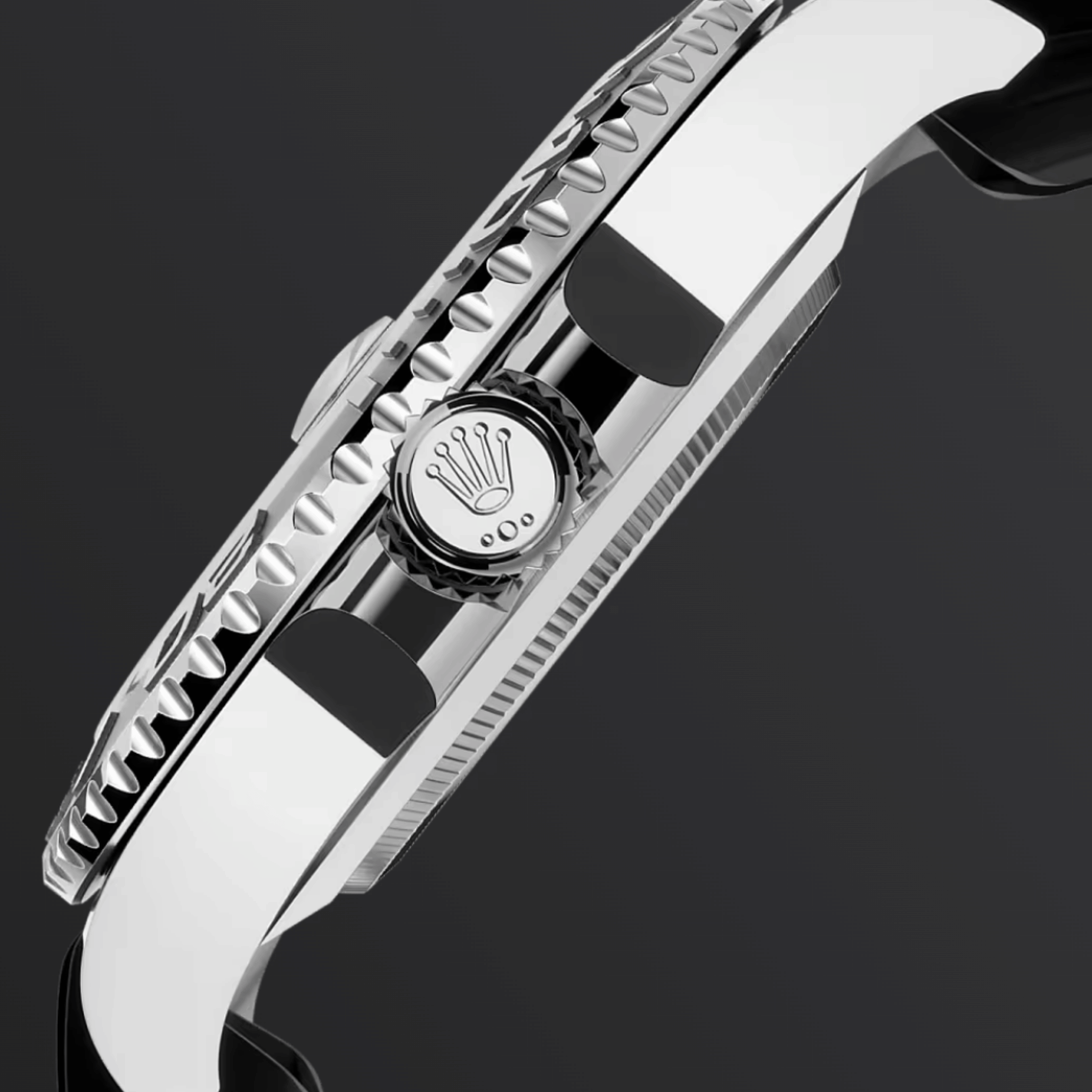 Yacht-Master White Gold Oysterflex Black Dial 42mm Product Image 4