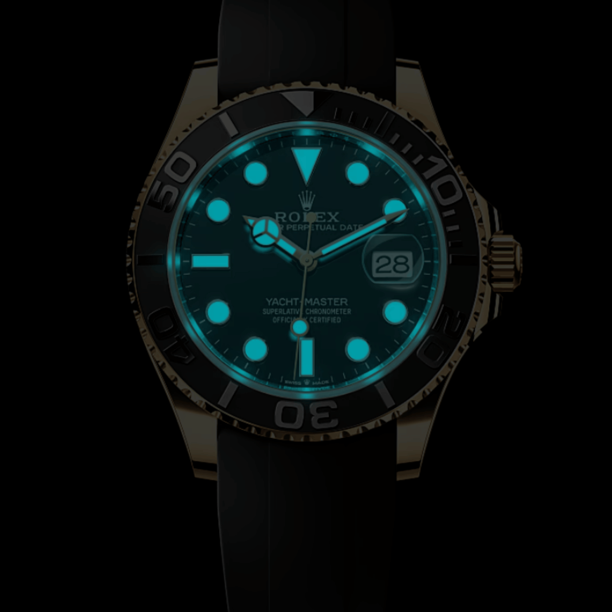 Yacht-Master Yellow Gold Black Dial 42mm Product Image 2