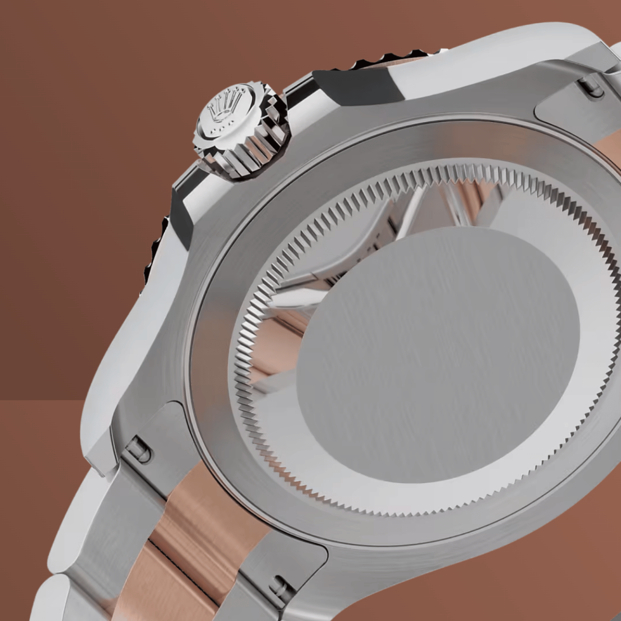 Yacht-Master Rose Gold & Steel Black Dial 40mm Product Image 3
