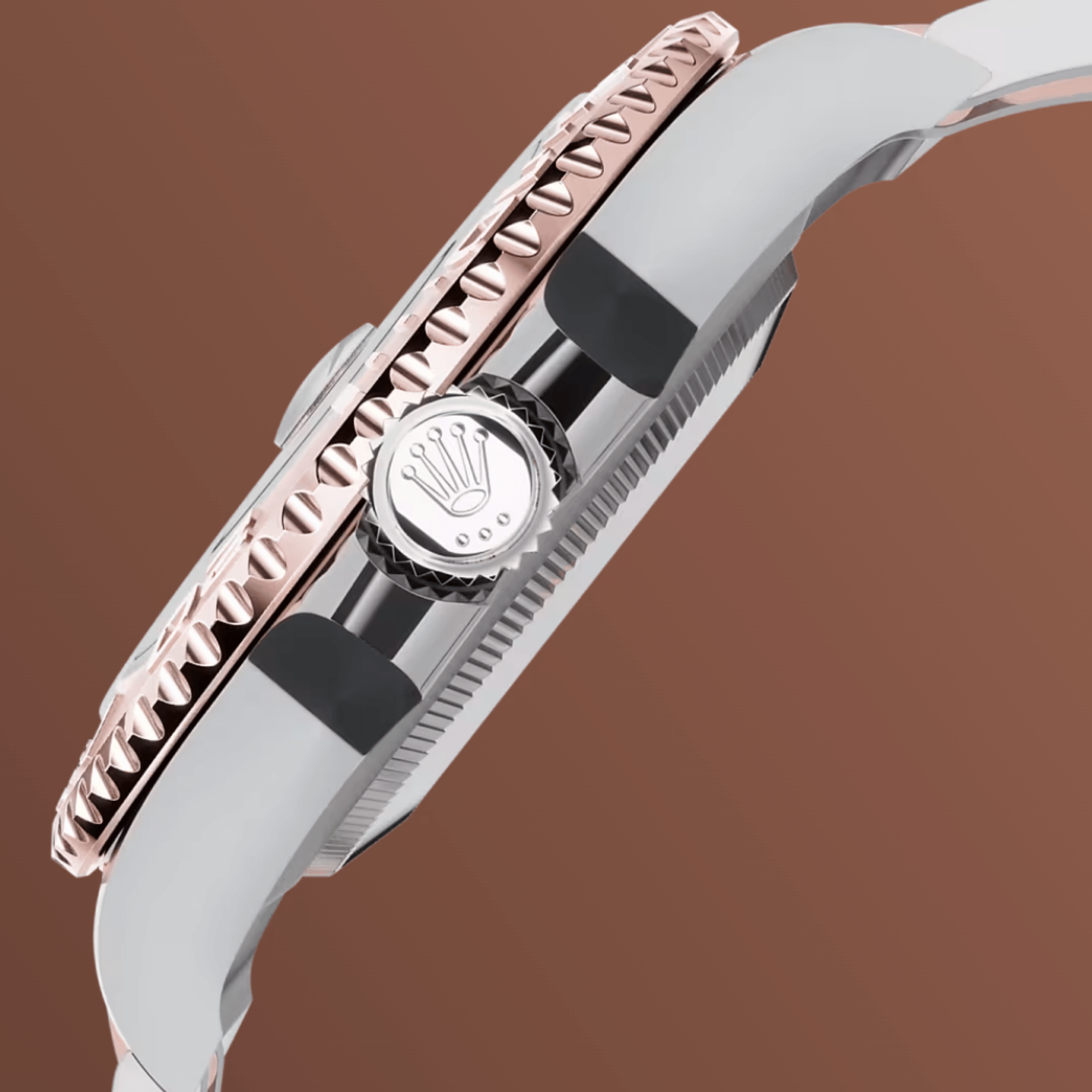Yacht-Master Rose Gold & Steel Black Dial 40mm Product Image 4