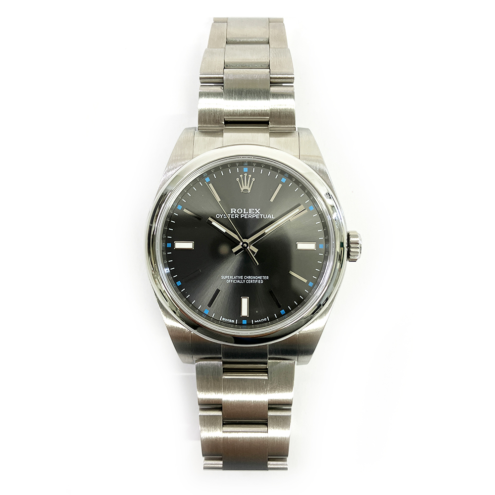 Oyster Perpetual Steel Grey Dial 39mm Product Image 1