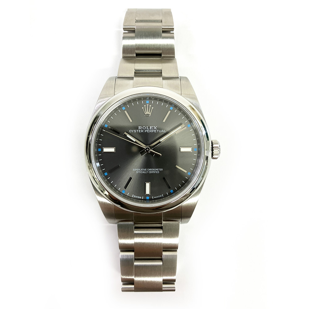 Oyster Perpetual Steel Grey Dial 39mm Product Image 1